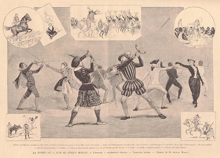 fig.10 </b>La Soirée du 11 juin au cirque Molier