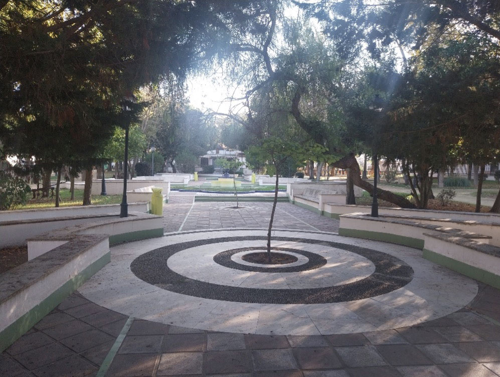 fig.3Le parc du Mayeto, un «&nbsp;non-lieu de mémoire&nbsp;» à Rota.
