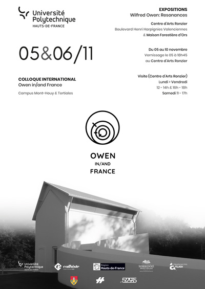 <b><i>fig.9</i></b>Affiche de l’exposition Owen in/and France 
