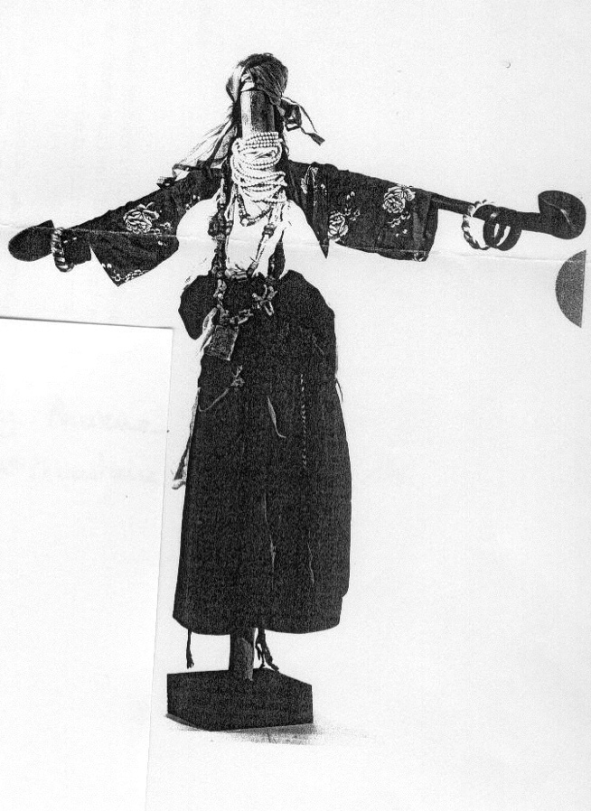 <b>fig.2</b>Mannequin de tlaghnja